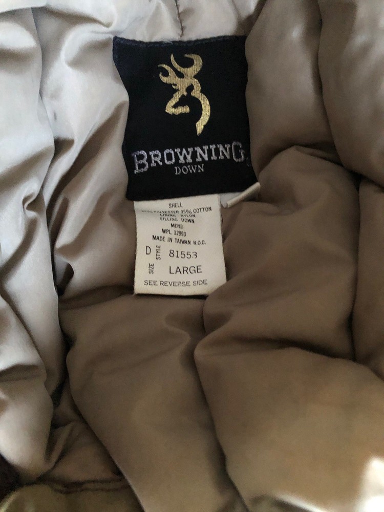 Vintage Browning Trapper Hat (L)