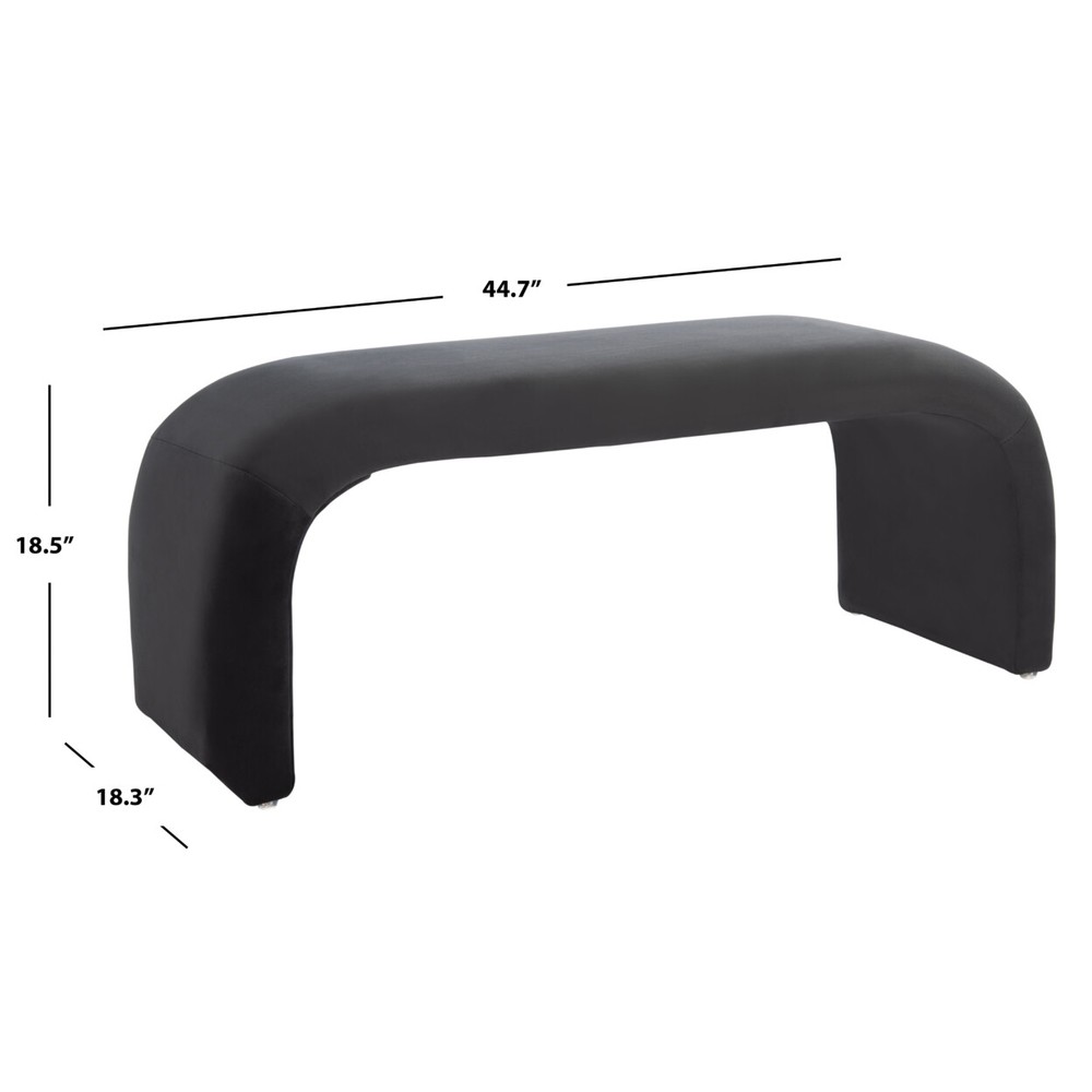 SAFAVIEH Tenko Bench | Black |