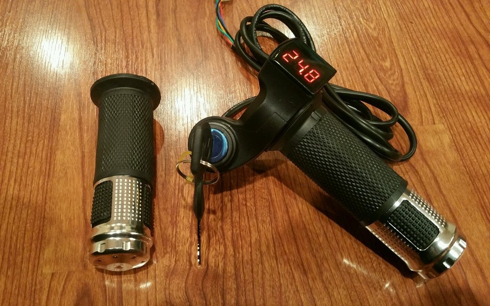Razor E300 E200 Dirt Quad Pocket Mod Variable Speed Kit Chrome Throttle Upgrade