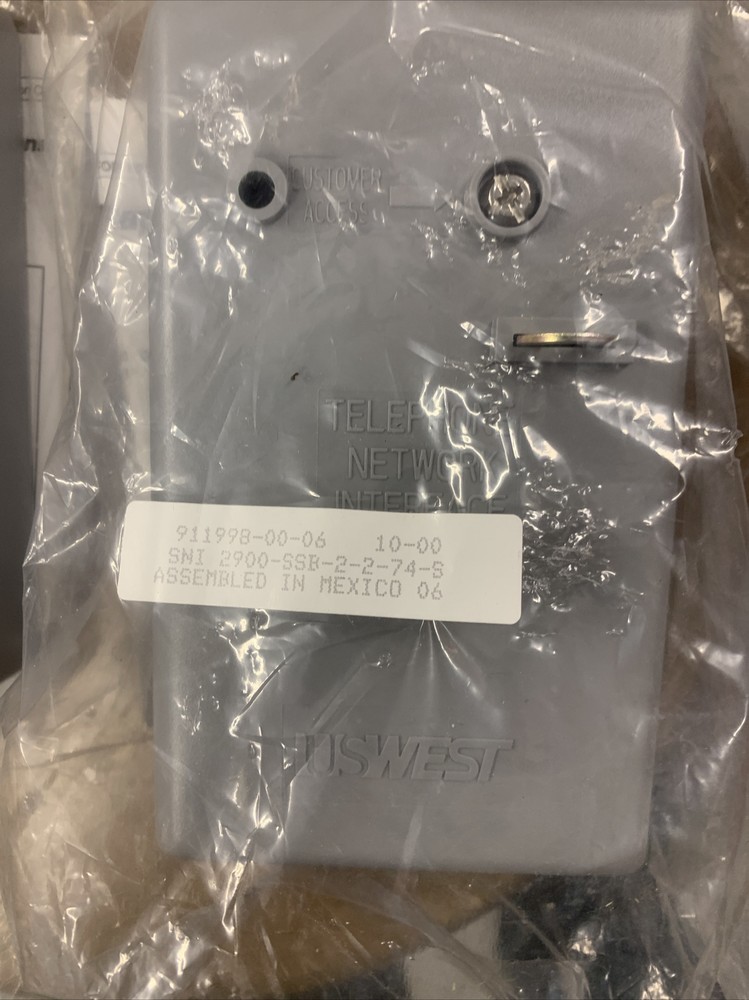 2 Subscriber Network Interface With Gel Sealed Subscriber Bridge