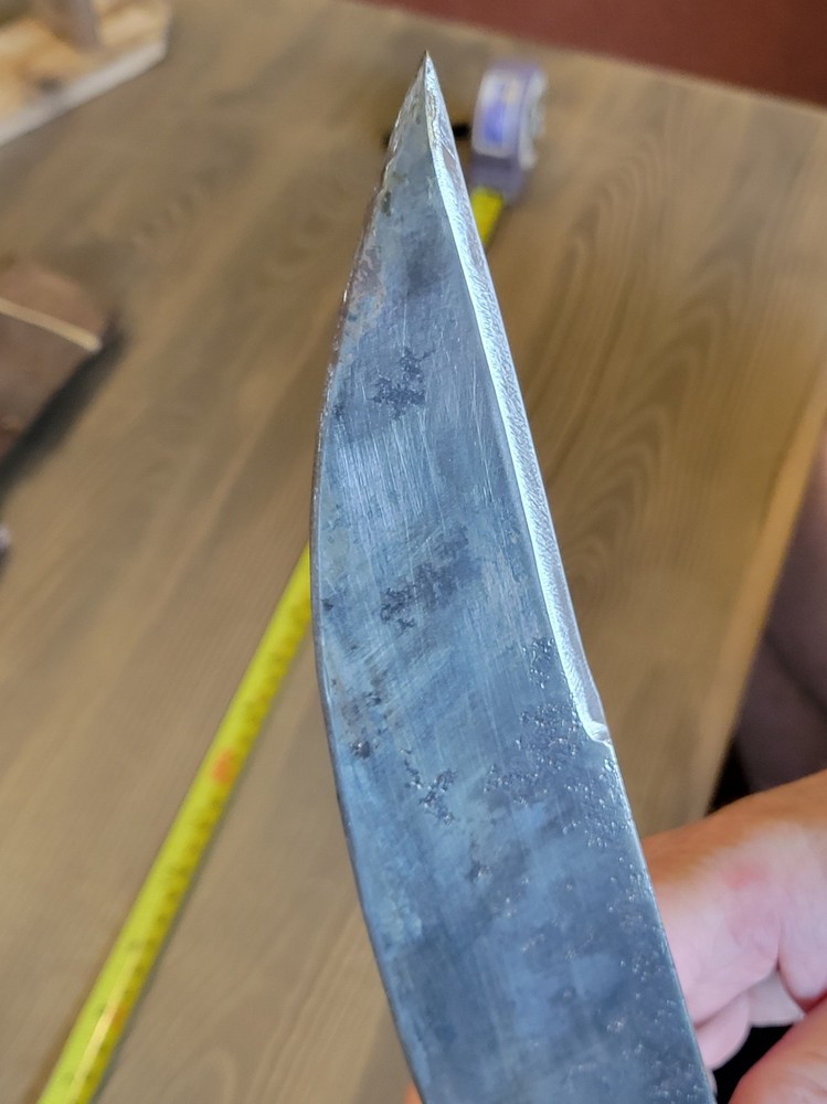 Modified WWI Bolo Dated 1909 w/Custom Sheath