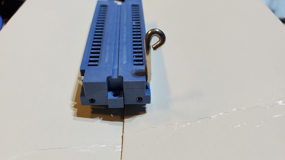 (2 Pcs) AMP ZIF DIP IC Test Socket 40 pin 54995-2 zero insertion force