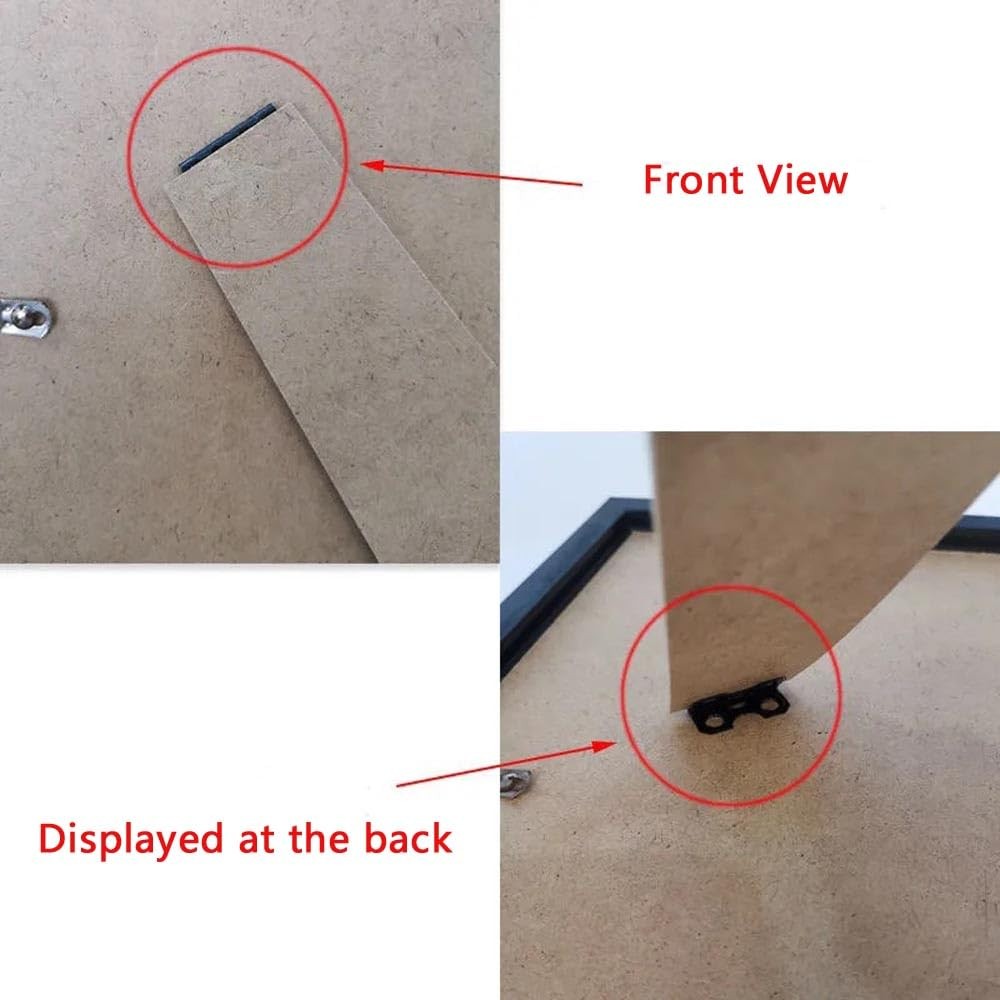 50 Pack Easel Hinge Replacement Picture Frame Back Stand Mounting