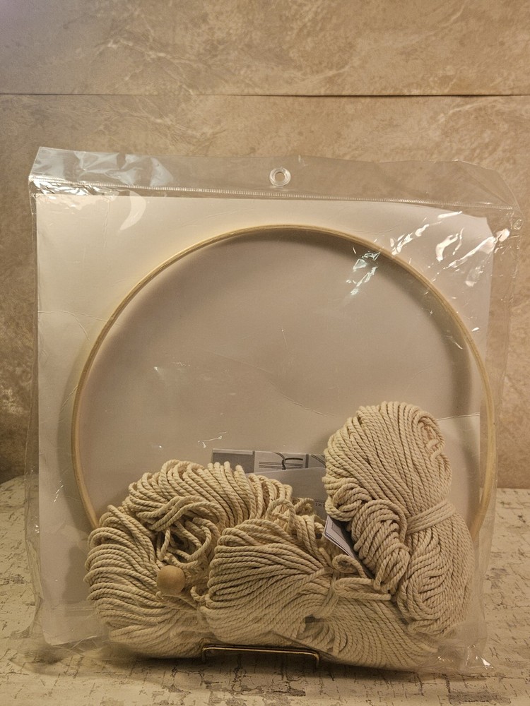 Solid Oak Macrame Wall Hanging Kit-Dragonfly 11.5"×24"