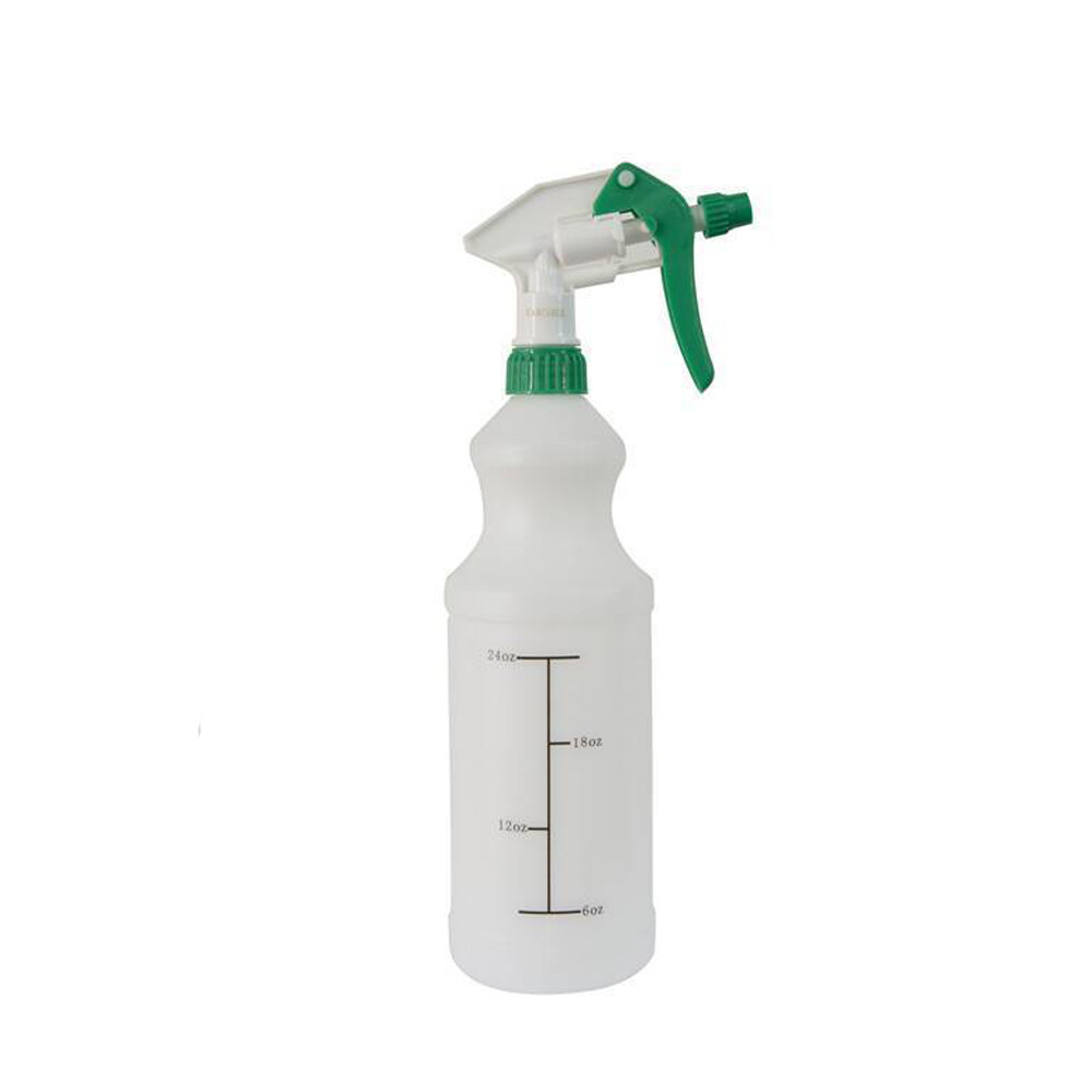 Plastic Spray Bottles (3-Pack) 32oz Squirt Bottles for All Cleaning Solutions