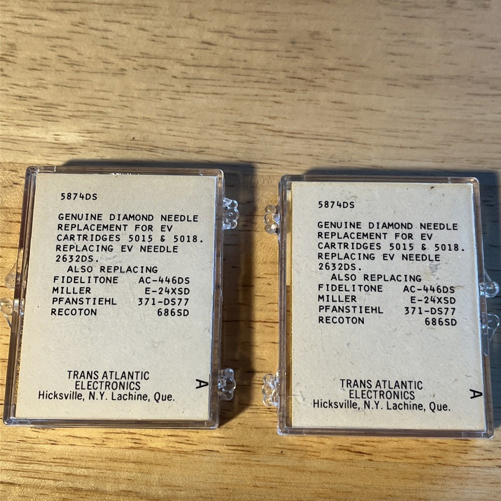 TAE Performance Series Diamond Turn Table Needles. 5874DS