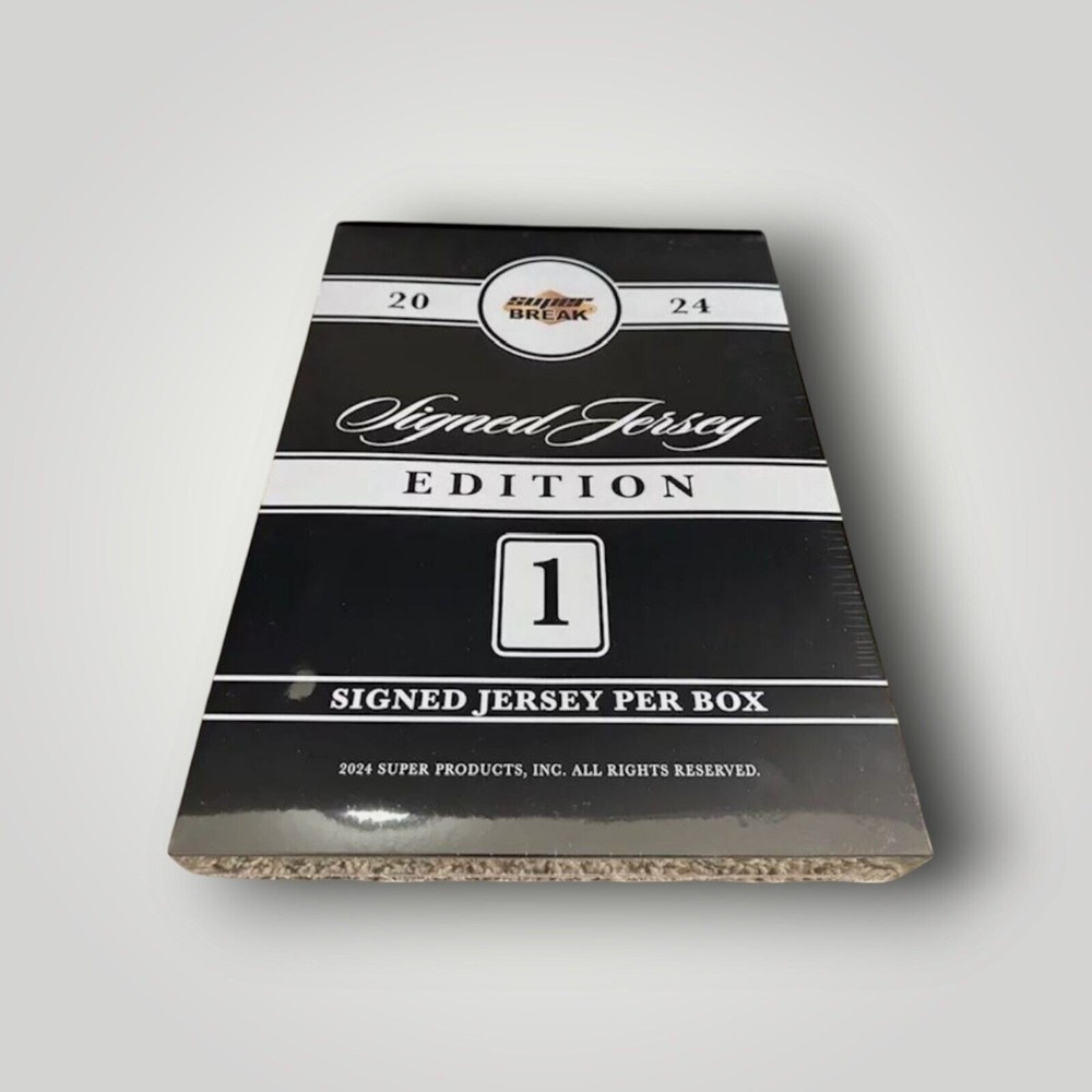 2024 SUPERBREAK SIGNED JERSEY EDITION FACTORY SEALED BOX