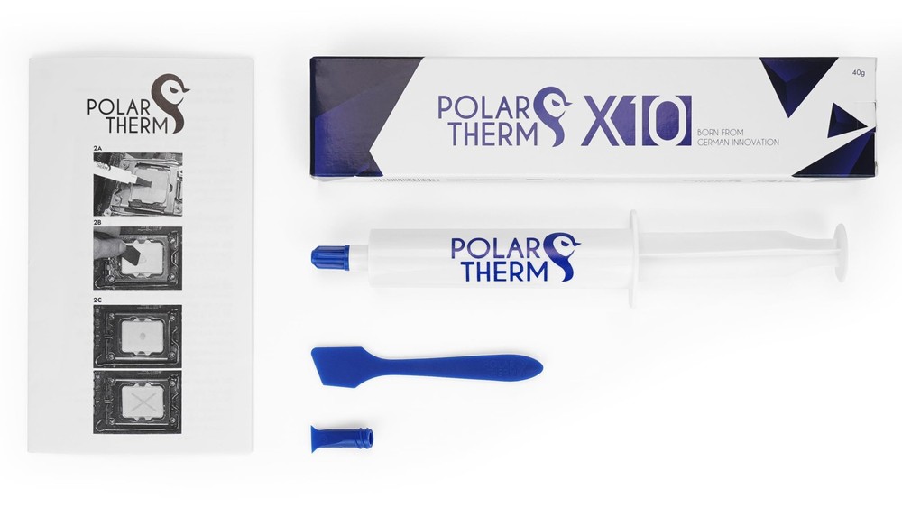 X-10 Thermal Paste for CPU & GPU, 40 Grams, with Application aid, high Therma...