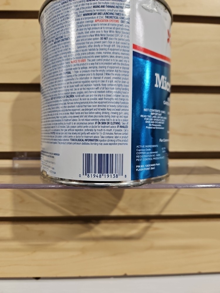 Interlux Micron CSC-CA Bottom Paint, Black - Quart