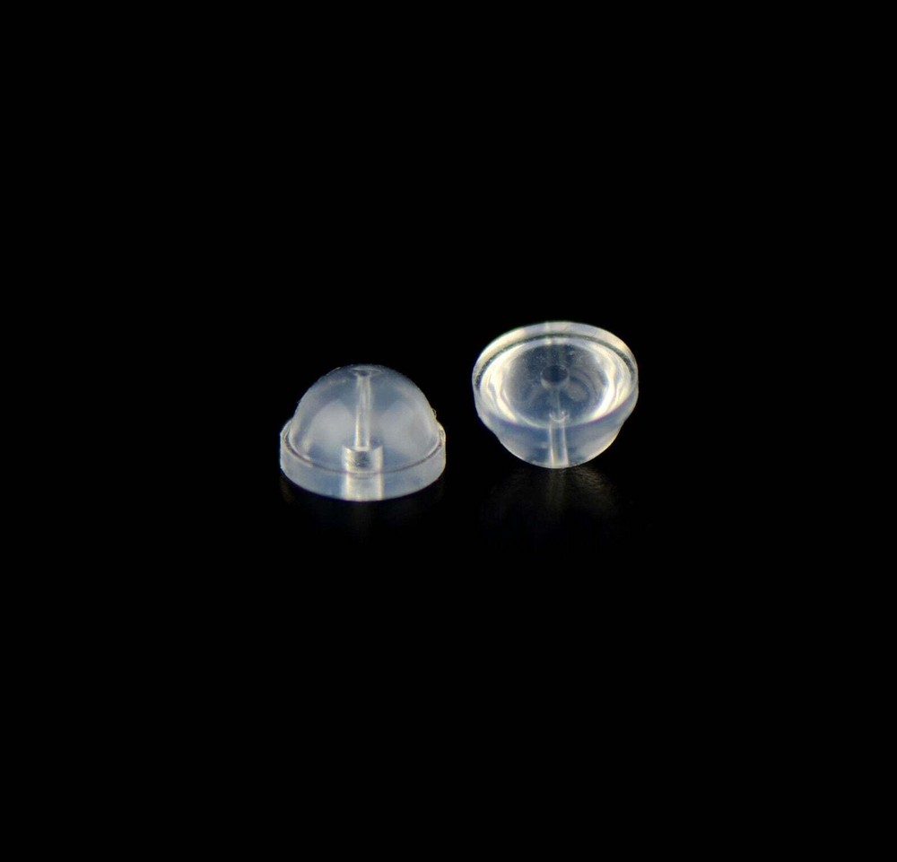 Jelly Silicon Back Earring by 6 Pairs!!!