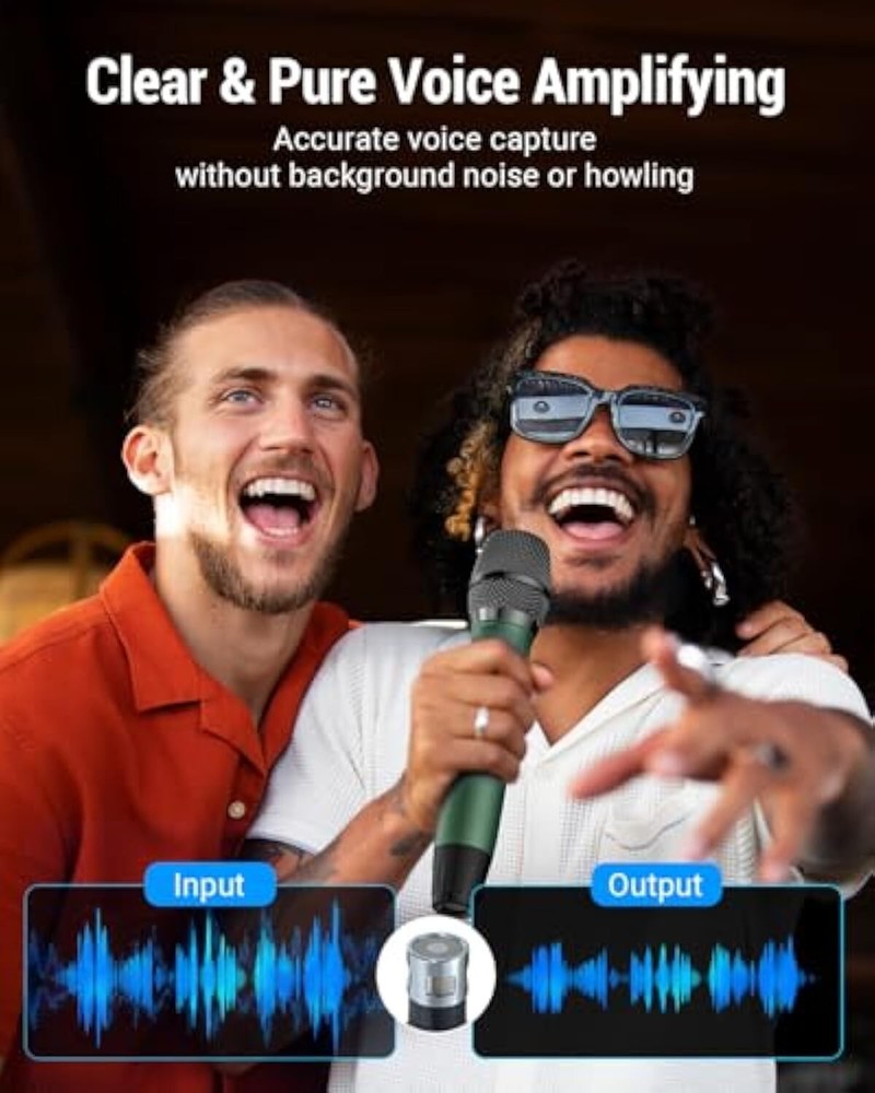 Professional Wireless Microphone for Karaoke Singing