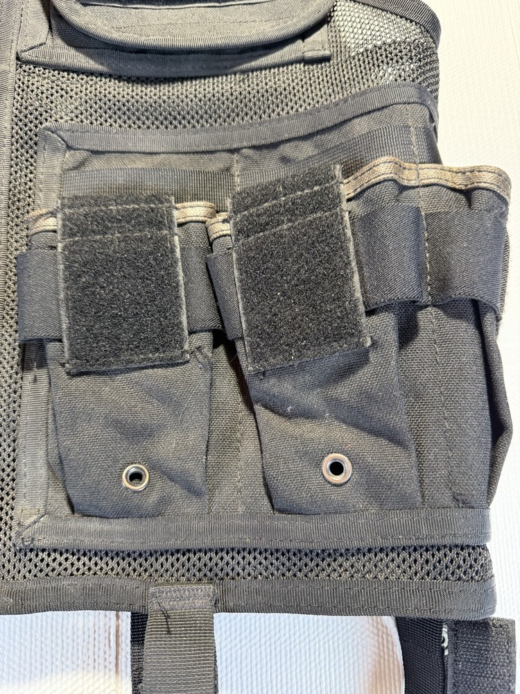 Blackhawk Tactical Vest Black Adjustable One size.