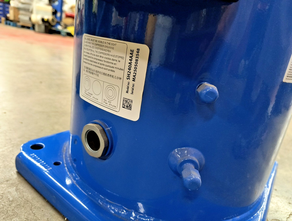 SH240A4AAE Danfoss Hermetic Scroll Compressor Commercial Refrigeration