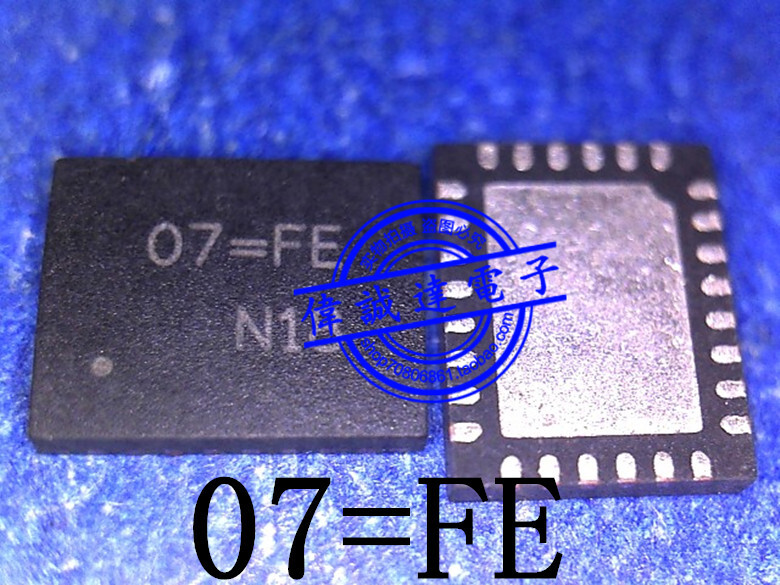 07 = FE O7 = 07 = QFN24 rectangle, brand new #TC98