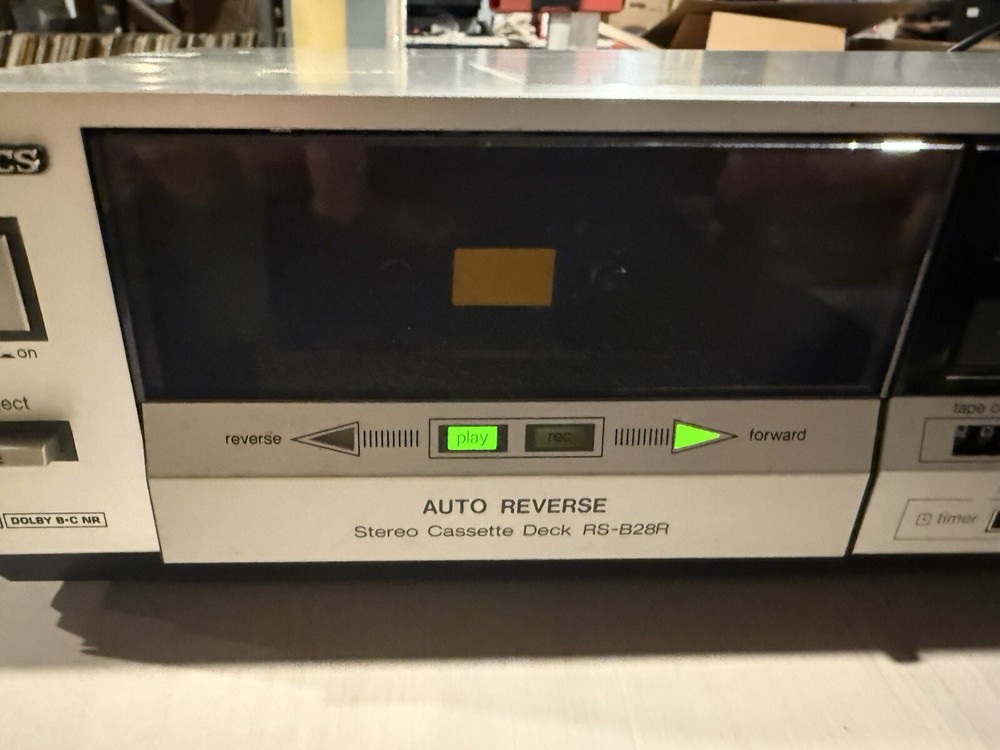 Technics RS-B28R Auto Reverse Stereo Cassette Deck