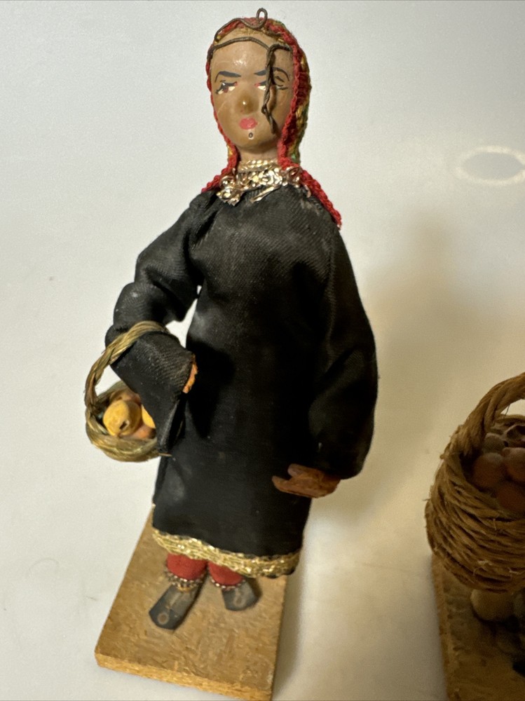 2 Hand made dolls by Sabra, Israel