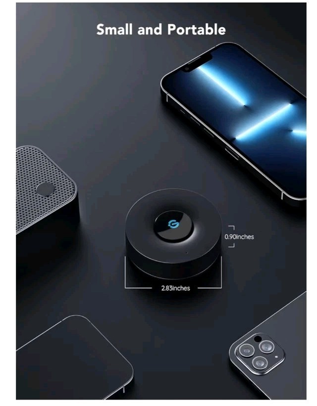 Govee Music Sync Box, Bluetooth Group Control 7 Devices, 22 Dynamic Music Modes,