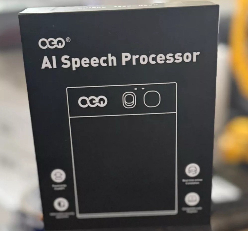 OEQ AI Speech Processor D8: Real-Time Transcription
