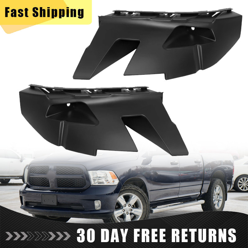 Front Bumper Support Bracket Left+Right Side Pair For Ram 1500 Classic 2013-2019