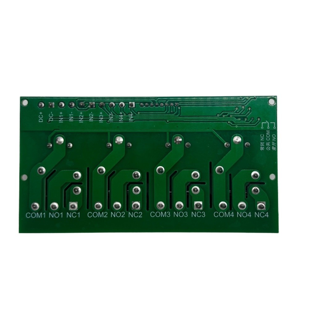 4-Channel 30A Relay Module Control High/Low Trigger Optocoupler Isolation D1F6--