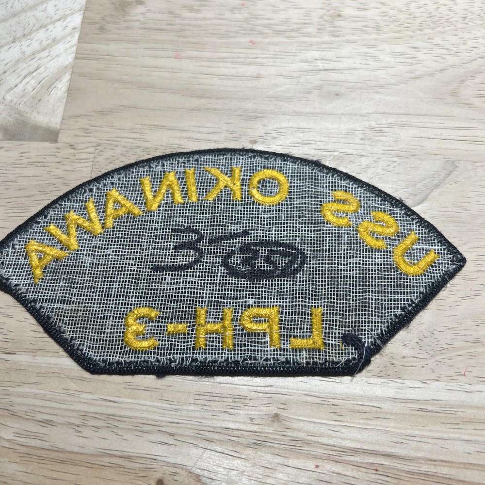 U.S. NAVY USS OKINAWA LPH-3 Patch