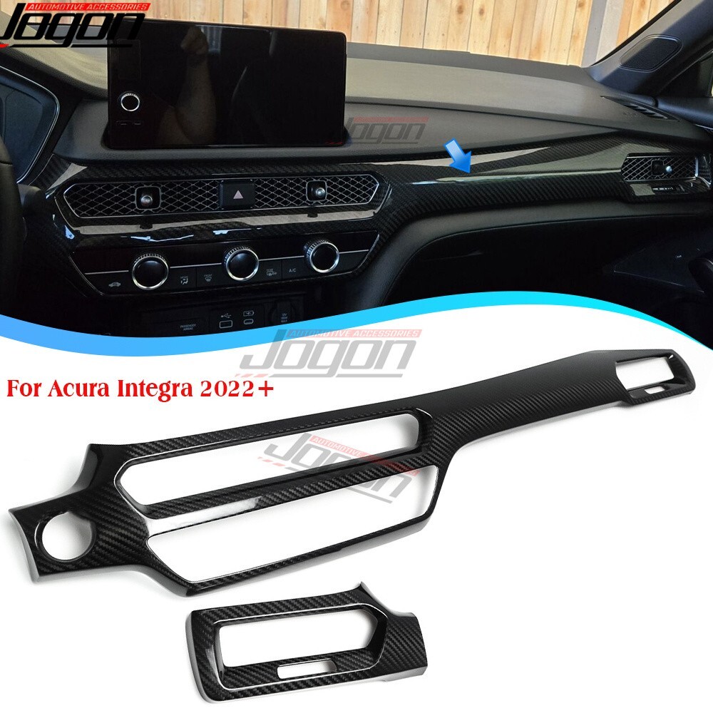 For Acura Integra Type S Hatchback 2023-2025 Carbon Console Dashboard Panel Kits