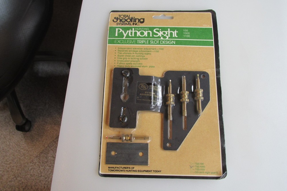 Total Shooting Systems TSS 1000 Python Sight New In Package