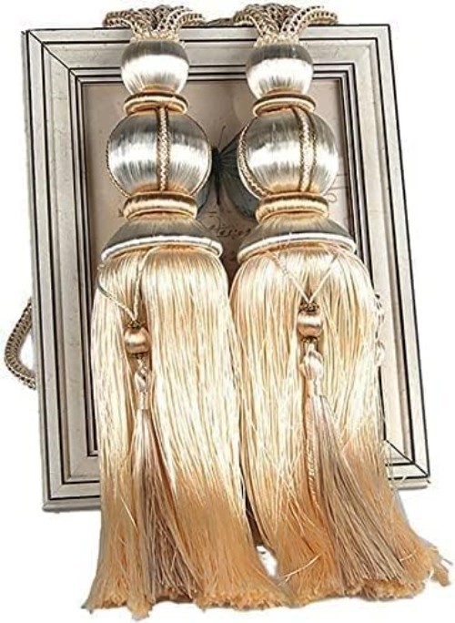 Handcrafted Tassel Curtain Tiebacks