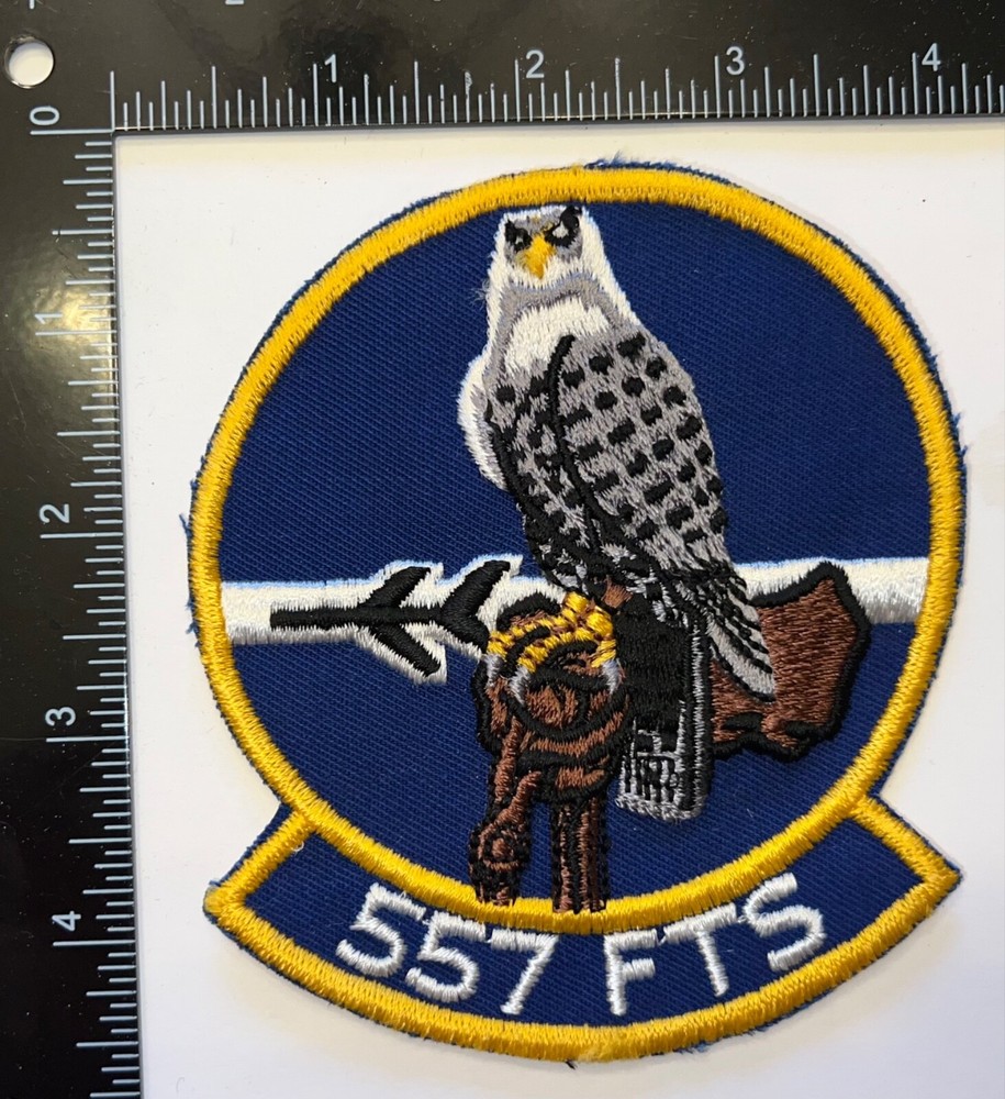 USAF US Air Force 557th FTS Fighter Training Squadron Patch