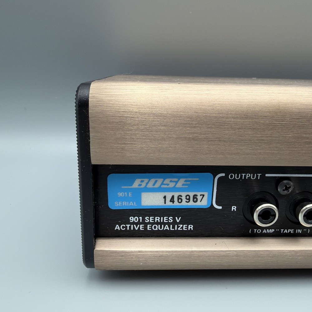 Bose 901 Series V Active EQUALIZER w/ Original Box • EXCELLENT Cond. • Powers On