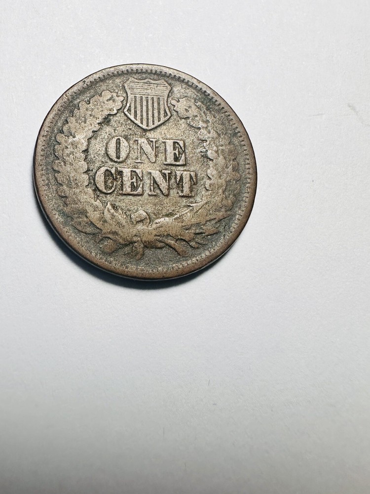 1864-L Indian Cent #444