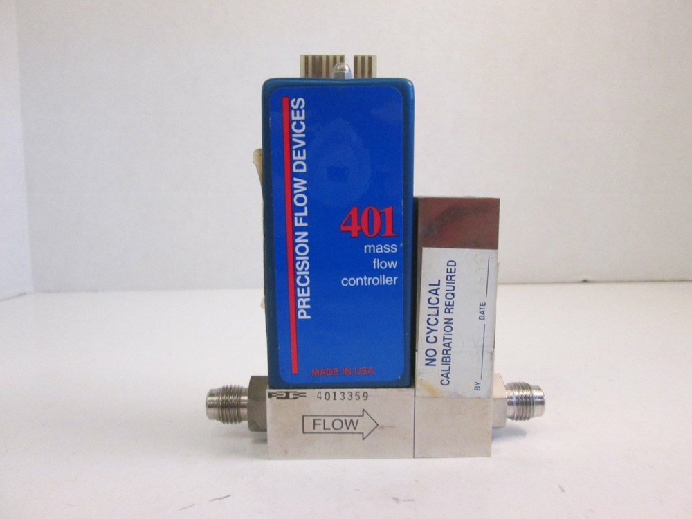 Precision Flow Devices 401, Mass Flow Controller, Gas- H2, Range- 10 SLM, VCR