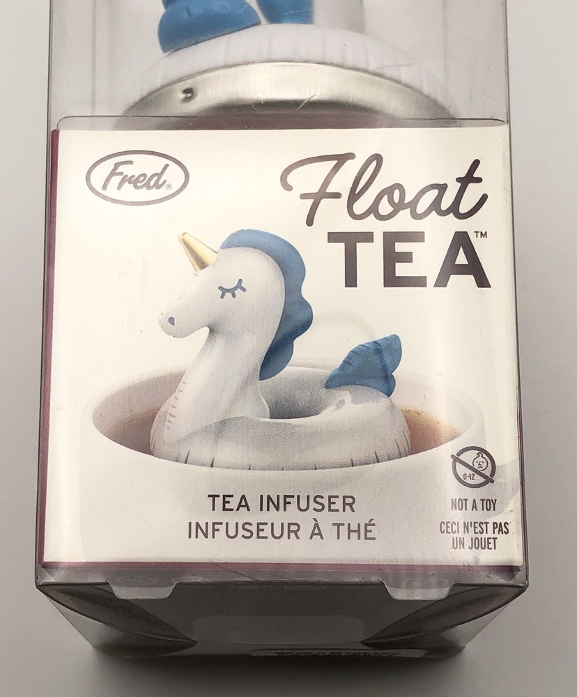 Fred FLOAT-TEA Unicorn Tea Infuser -NEW SEALED- Pool Float Style S.S. Mesh