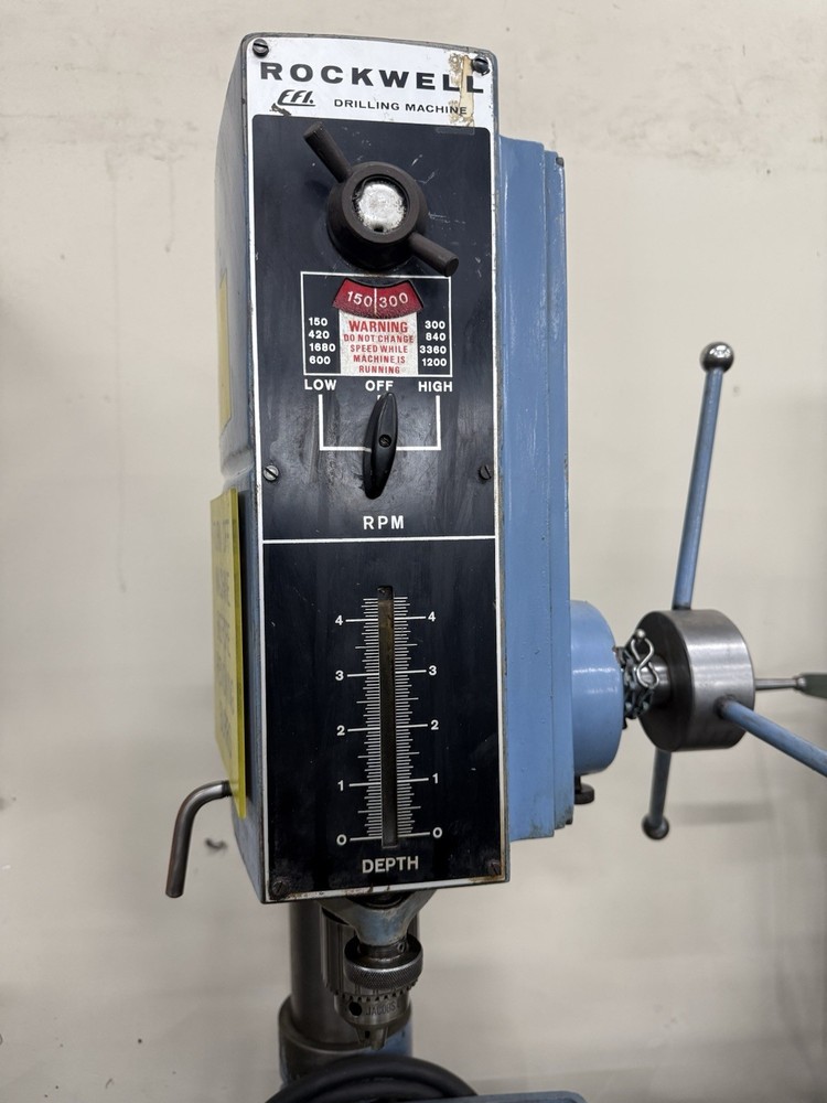 Rockwell Drill Press Model EFI-1