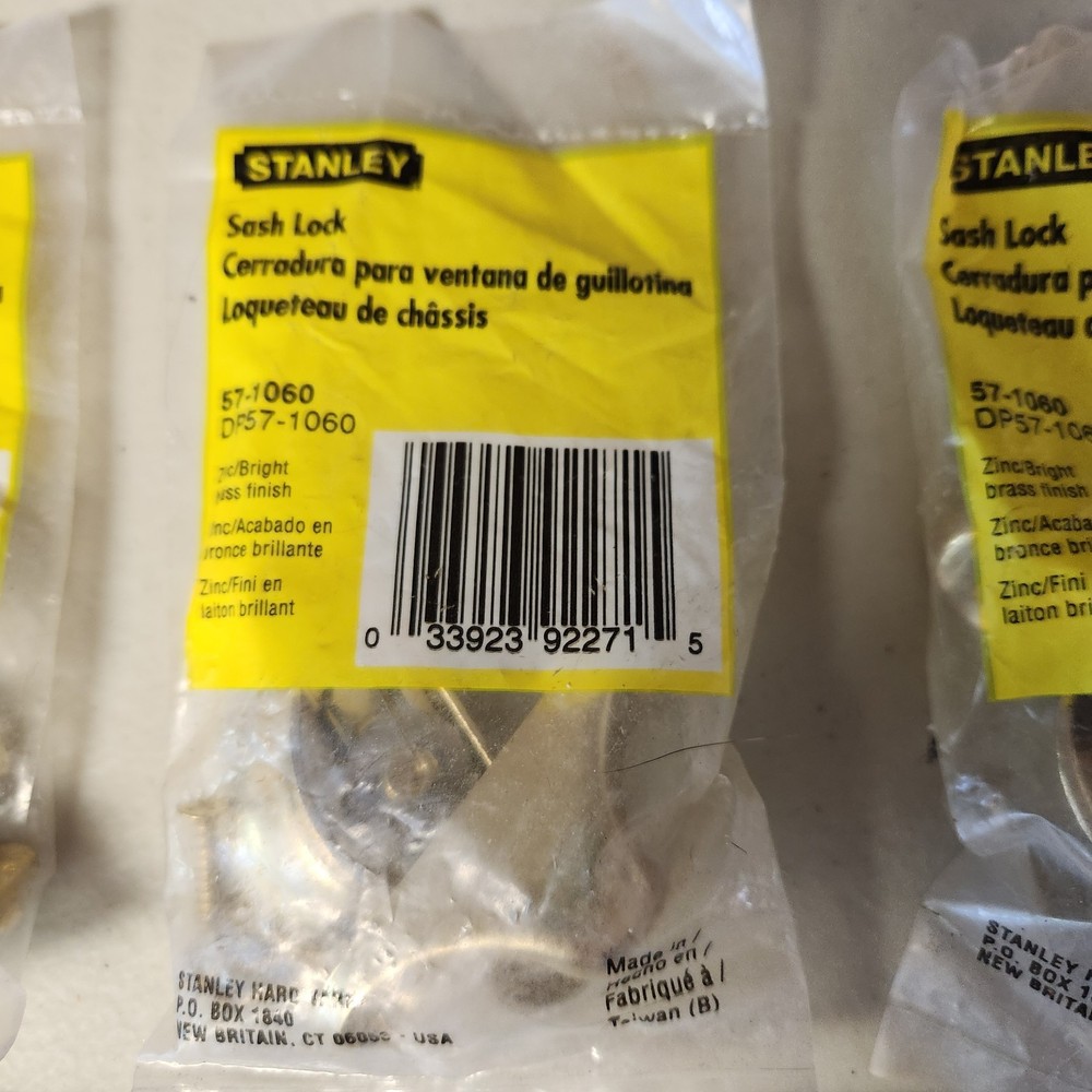 Brass Hardware - 38 Packs, Hasps, Sash Locks & more