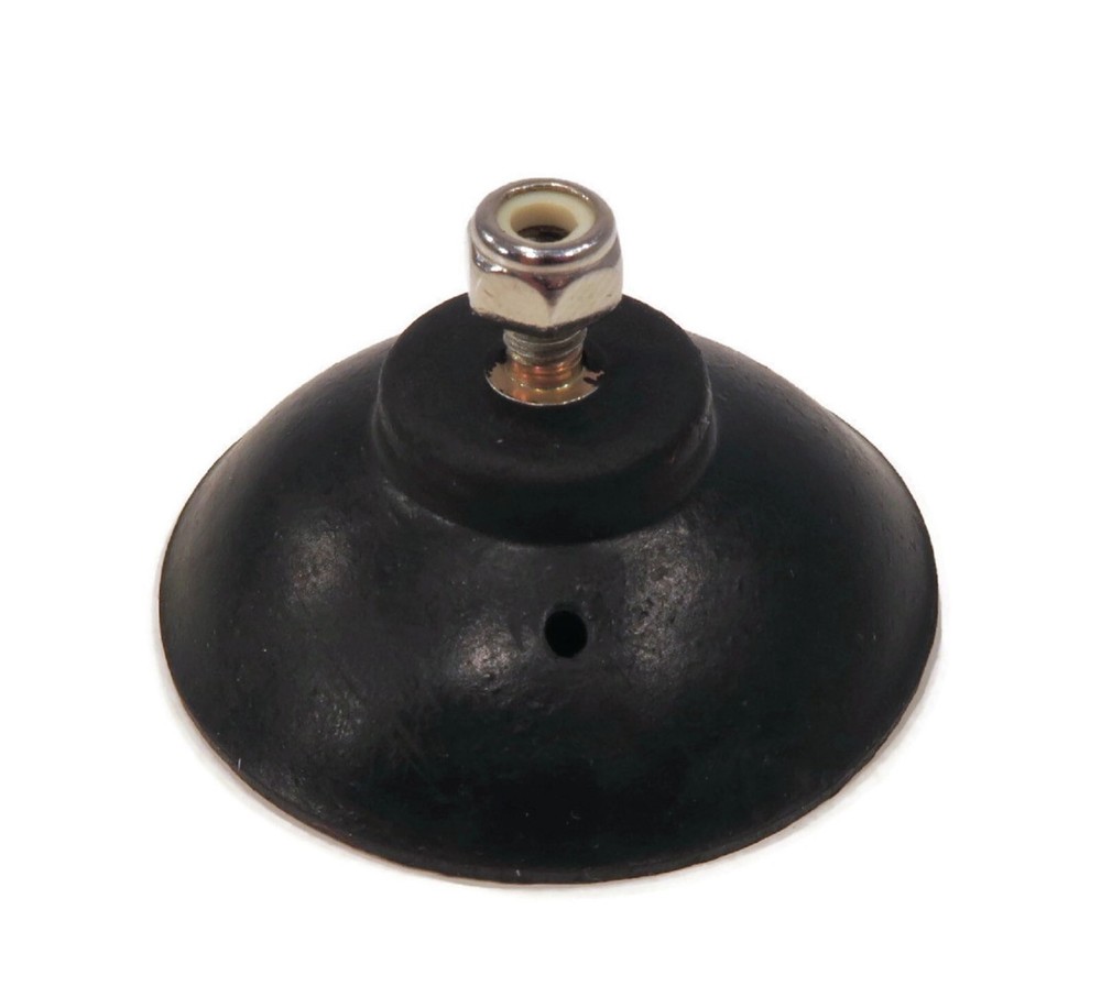 Reacher Rubber Cup Tips with Locknuts for Picking Up Trash & Debris While Mowing