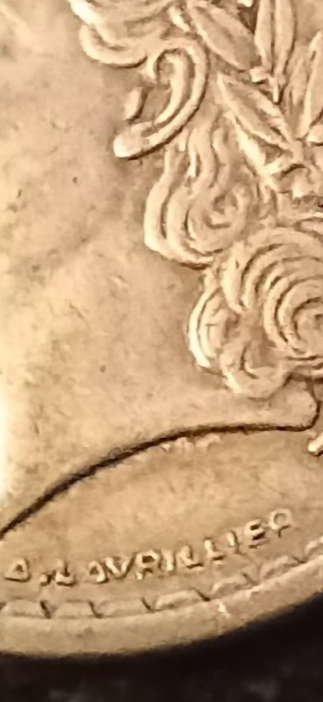 5 FRENCH FRANCS 1945
