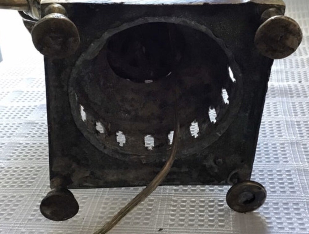 Antique Samovar Lamp, Working, Marked