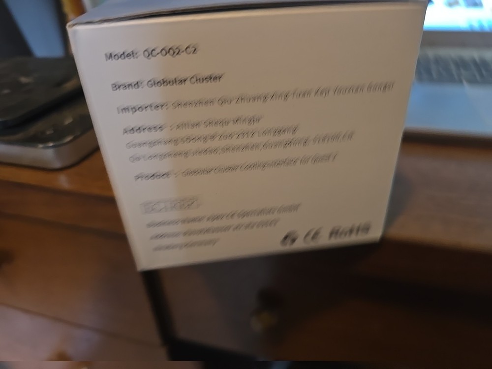 Globular Cluster CPQ2 Cooling Pad Interface Kit for Meta Quest 2 - Keep Cool in