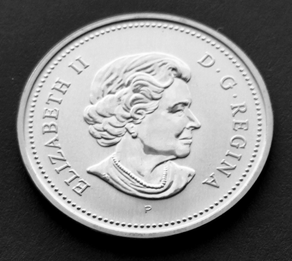 ***  CANADA  50  CENTS  2004 P  ***  SPECIMEN  ***  KEY  DATE  ***