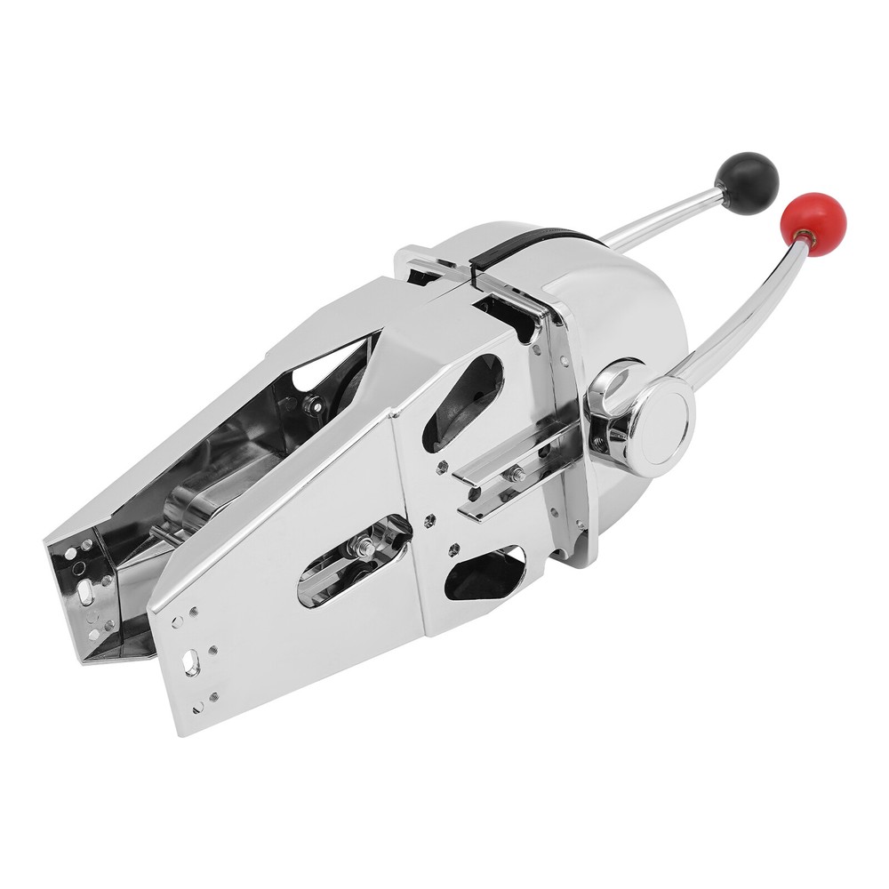 Universal Throttle Control Boat Dual Control Marine Twin Lever Handle