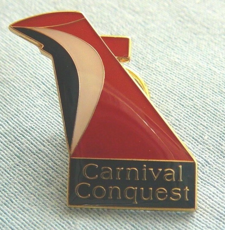 CARNIVAL CRUISE LINES CONQUEST FUNNEL PIN