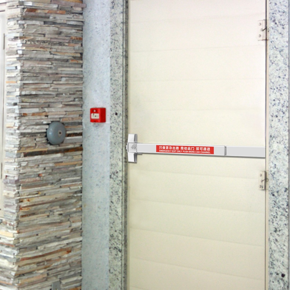 Commercial Door Push Bar Exit Panic Device Lock Emergency Hardware Latches Tool