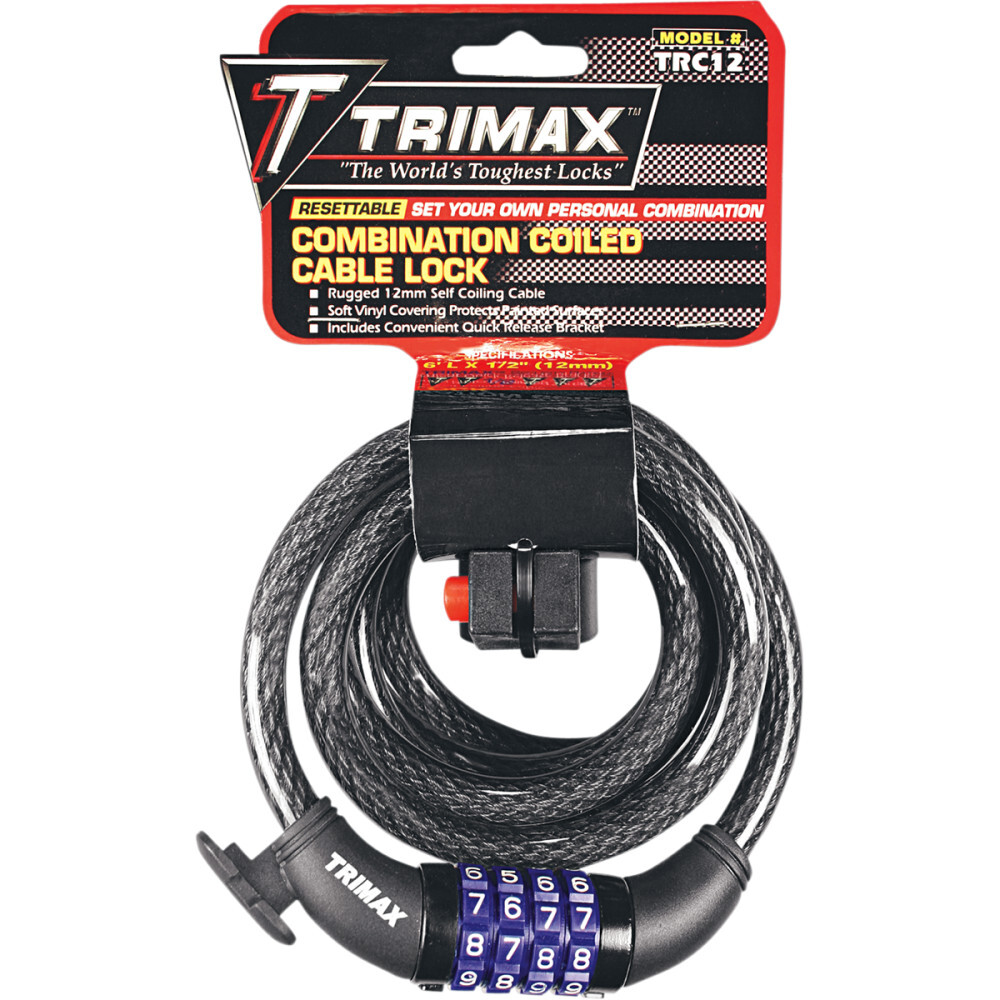 Trimax Combo and Cable Locks - 72" | TNRC126