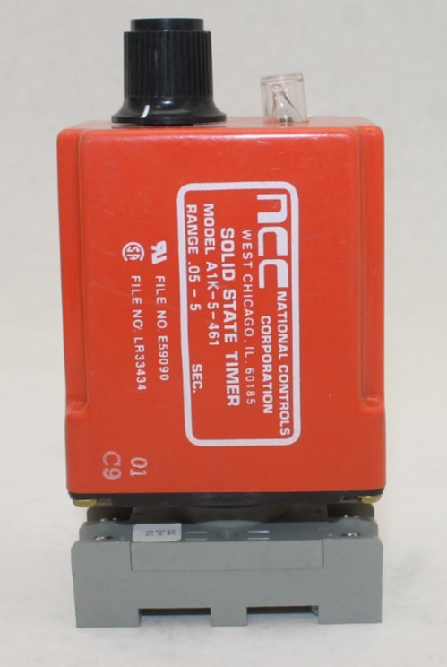 NCC A1K-5-461 Solid State Timer with IDEC SR2P-06 Base