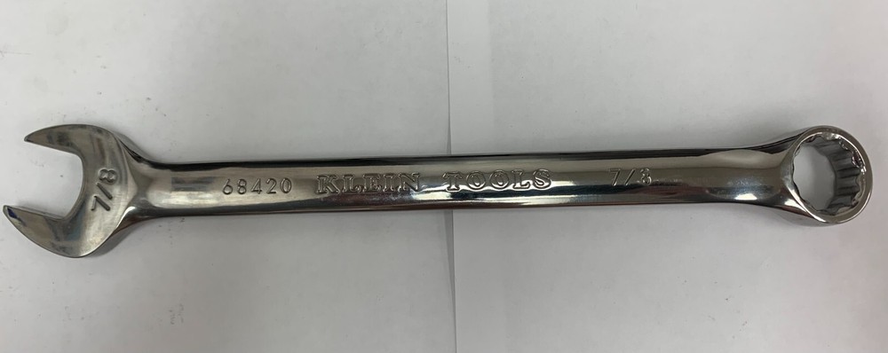 KLEIN TOOLS 68420 7/8" COMBINATION WRENCH