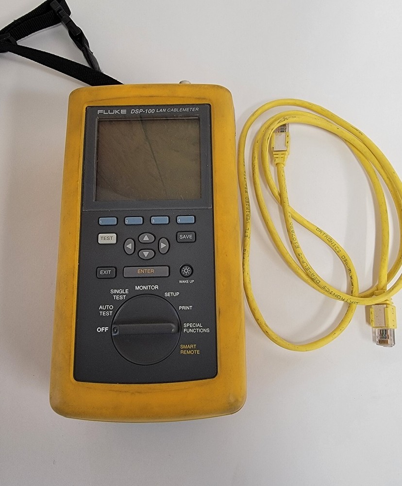 FLUKE DSP-100 LAN CABLEMETER.