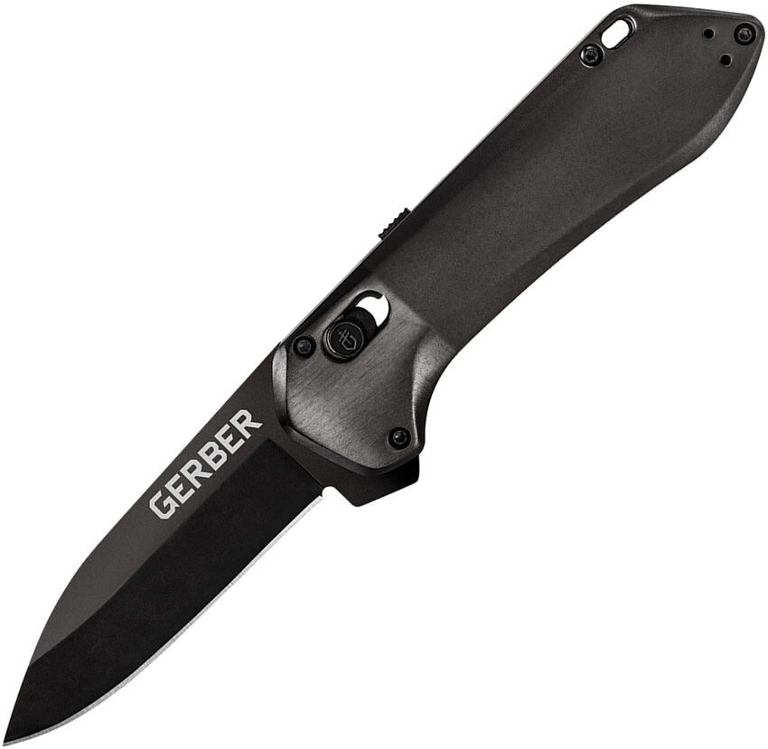 Pivot Lock pocket knife Assisted open Black handles