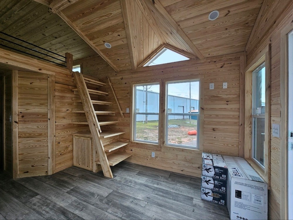 TINY HOME CABINS - CUSTOM BLT. FOR YOUR PREPPED PROPERTY- ELEGANT RUSTIC CABINS
