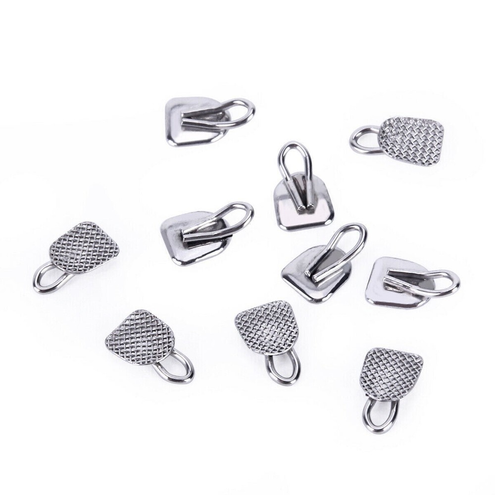 10 Bags Dental Orthodontic Traction Hook Caplin Hook Diameter Rectangular